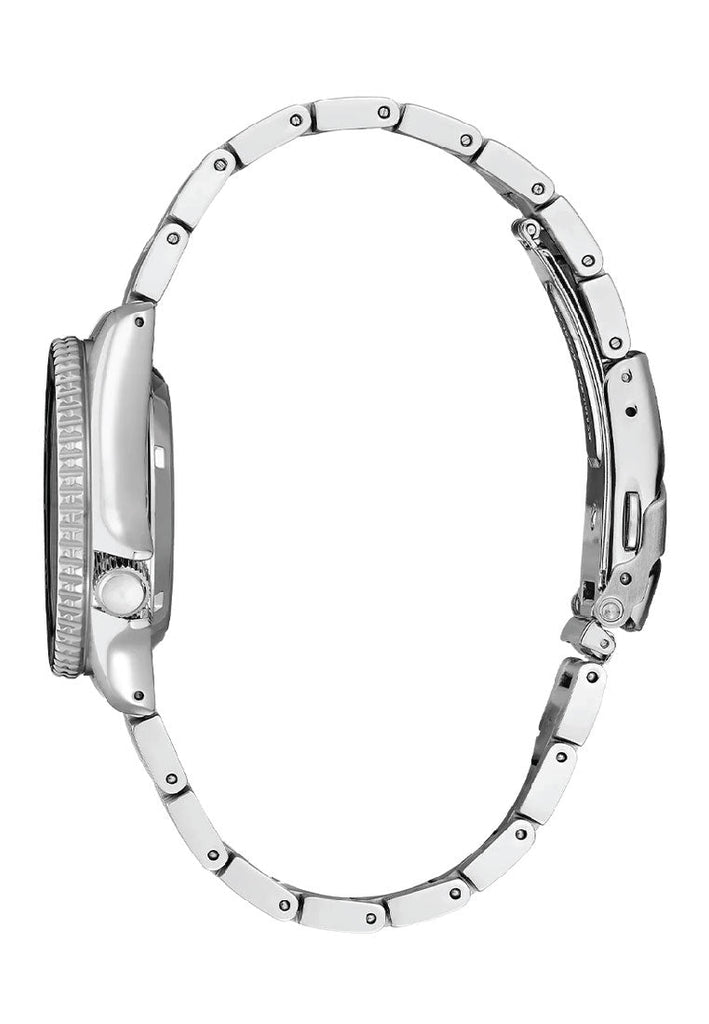 Seiko 5 Sports SKX Automatic Cream Dial Silver Steel Strap Watch For Men - SRPK31K1 Buy Now By Seiko