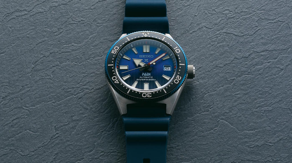 Seiko Prospex PADI Special Edition Divers 200M Blue Dial Blue Rubber Strap Watch For Men - SPB071J1 Buy Now By Seiko