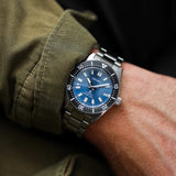 Seiko Prospex Glacier Save the Ocean Green Dial Silver Steel Strap Watch For Men - SPB297J1 Buy Now By Seiko