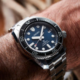 Seiko Prospex Sea Automatic Diver Green Dial Silver Steel Strap Watch For Men - SPB187J1 Buy Now By Seiko