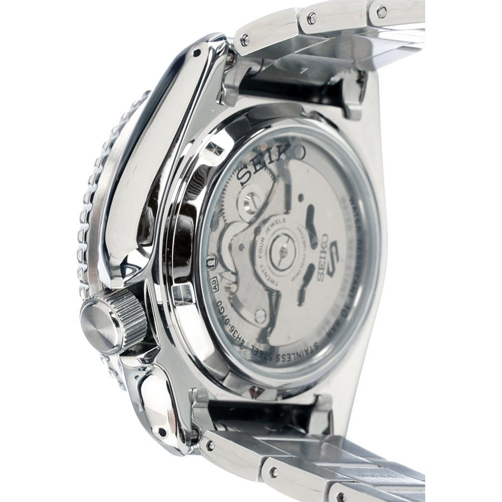 Seiko 5 Sports Automatic Blue Dial Silver Steel Strap Watch For Men - SRPD53K1 Buy Now By Seiko