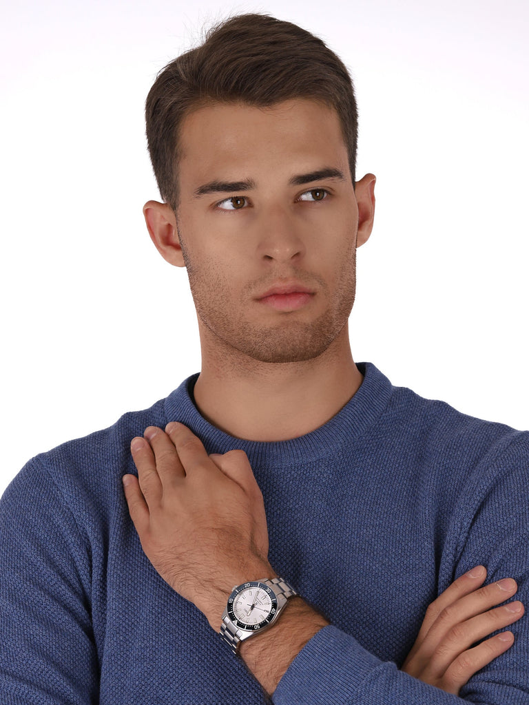 Seiko Prospex Diver 140th Anniversary Limited Edition White Dial Silver Steel Strap Watch For Men - SPB213J1 Buy Now By Seiko