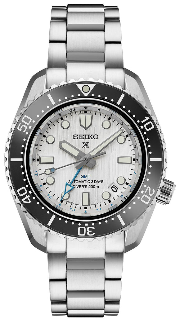 Seiko Prospex Sea Arctic Ocean GMT Limited Edition Silver Dial Silver Steel Strap Watch For Men - SPB439J1 Buy Now By Seiko