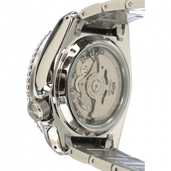 Seiko 5 Sports Automatic Green Dial Silver Steel Strap Watch For Men - SRPD61K1 Buy Now By Seiko