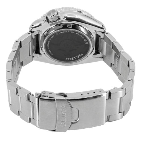 Seiko 5 Sports SKX Skeleton Green Dial Silver Steel Strap Watch For Men - SRPJ45K1 Buy Now By Seiko