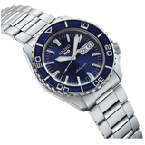 Seiko 5 Sports Automatic Blue Dial Silver Steel Strap Watch for Men - SRPK97K1 Buy Now By Seiko