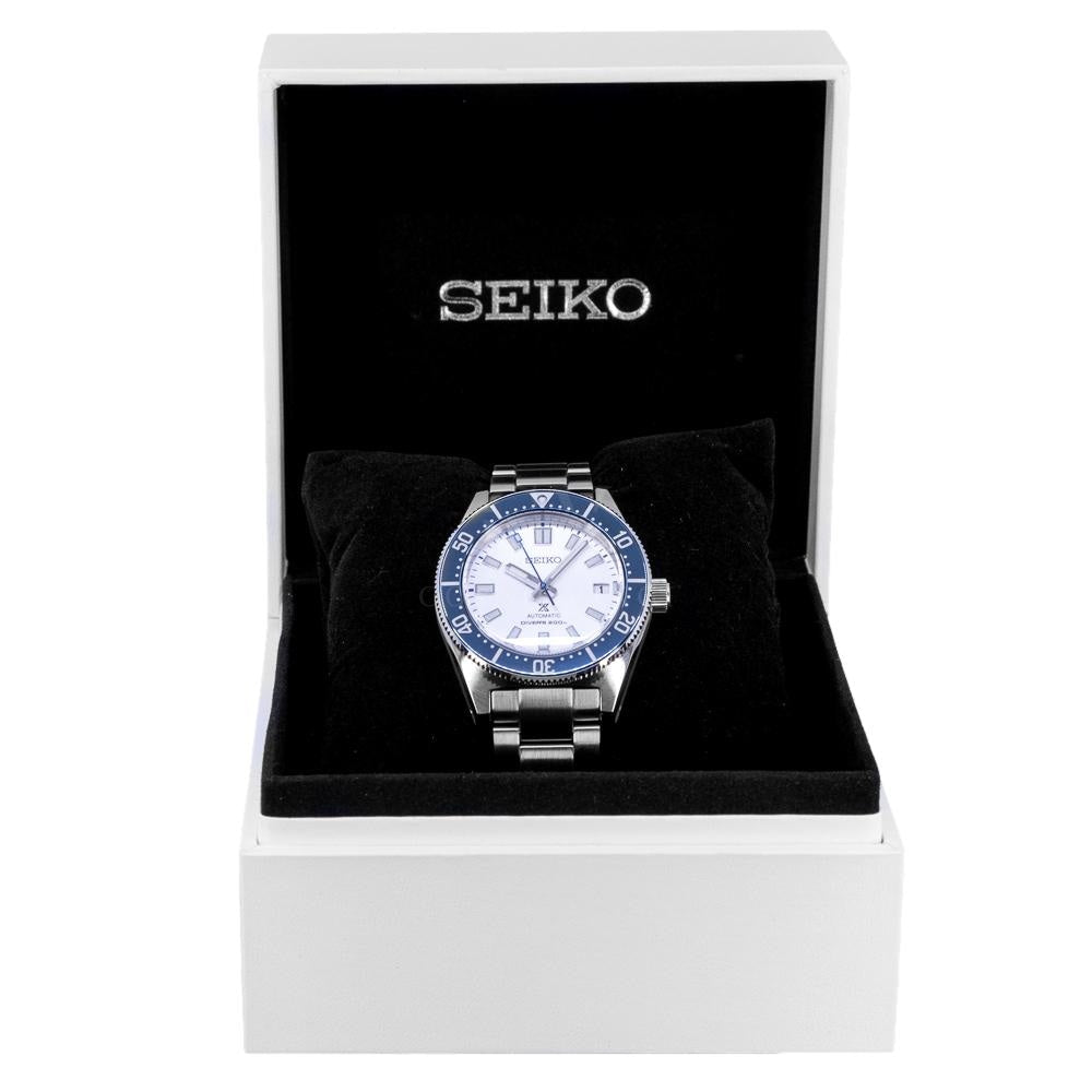 Seiko Prospex Diver 140th Anniversary Limited Edition White Dial Silver Steel Strap Watch For Men - SPB213J1 Buy Now By Seiko