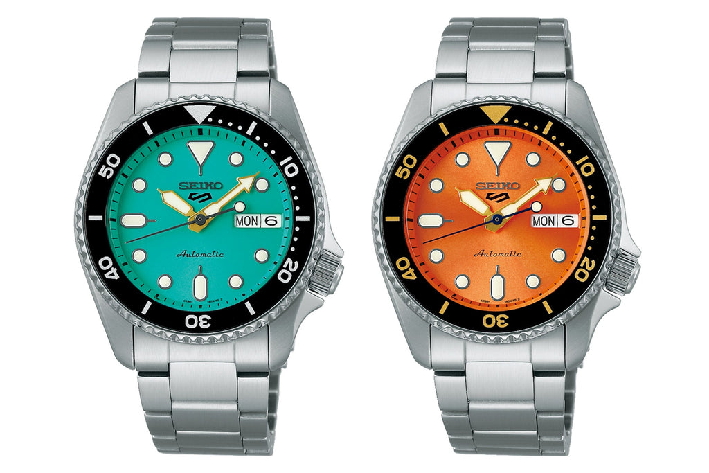 Seiko 5 Sports Automatic Orange Dial Silver Steel Strap Watch For Men - SRPD59K1 Buy Now By Seiko