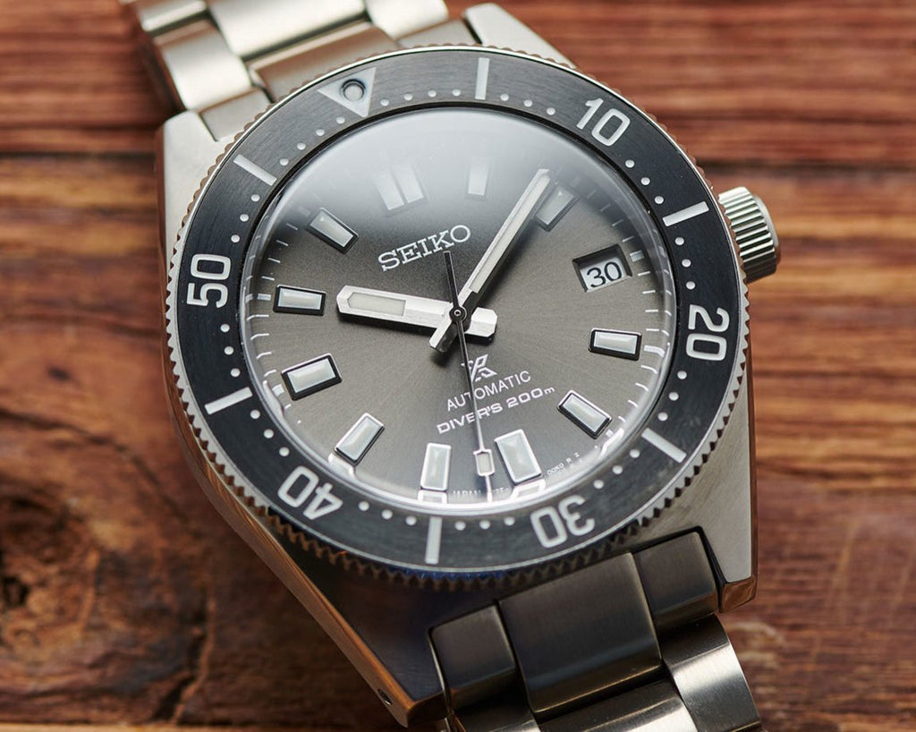 Seiko Prospex 1965 Modern Re Interpretation Automatic Black Dial Silver Steel Strap Watch For Men - SPB143J1 Buy Now By Seiko