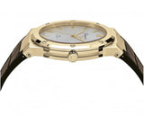 Salvatore Ferragamo F-80 Classic Silver Dial Brown Leather Strap Watch for Men - SFDT00419 Buy Now By Salvatore Ferragamo