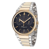 Salvatore Ferragamo Sapphire Chrono Blue Dial Two Tone Steel Strap Watch for Men - SFME00521 Buy Now By Salvatore Ferragamo