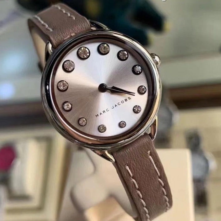 Marc Jacobs Betty White Dial Brown Leather Strap Watch for Women - MJ1480 Buy Now By Marc Jacobs