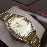 Fossil Wallace Gold Tone Dial Gold Steel Strap Watch for Women - ES3176 Buy Now By Fossil