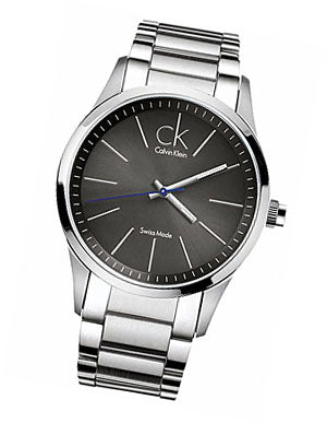 Calvin Klein Bold Grey Dial Silver Steel Strap Watch for Men - K2241107 Buy Now By Calvin Klein