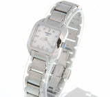 Tissot T Wave Diamonds Mother of Pearl Dial Silver Steel Strap Watch for Women - T02.1.285.74 Buy Now By Tissot