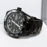 Emporio Armani Sportivo Quartz Black Dial Black Steel Strap Watch For Men - AR6049 Buy Now By Emporio Armani