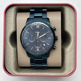 Fossil Neutra Chronograph Blue Dial Blue Steel Strap Watch for Men - FS5826 Buy Now By Fossil