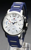 Tommy Hilfiger Claudia White Dial Blue Steel Strap Watch for Women - 1781746 Buy Now By Tommy Hilfiger