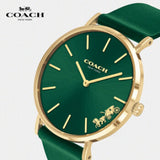 Coach Green Dial Green Leather Strap Watch for Women - 14503383 Buy Now By Coach