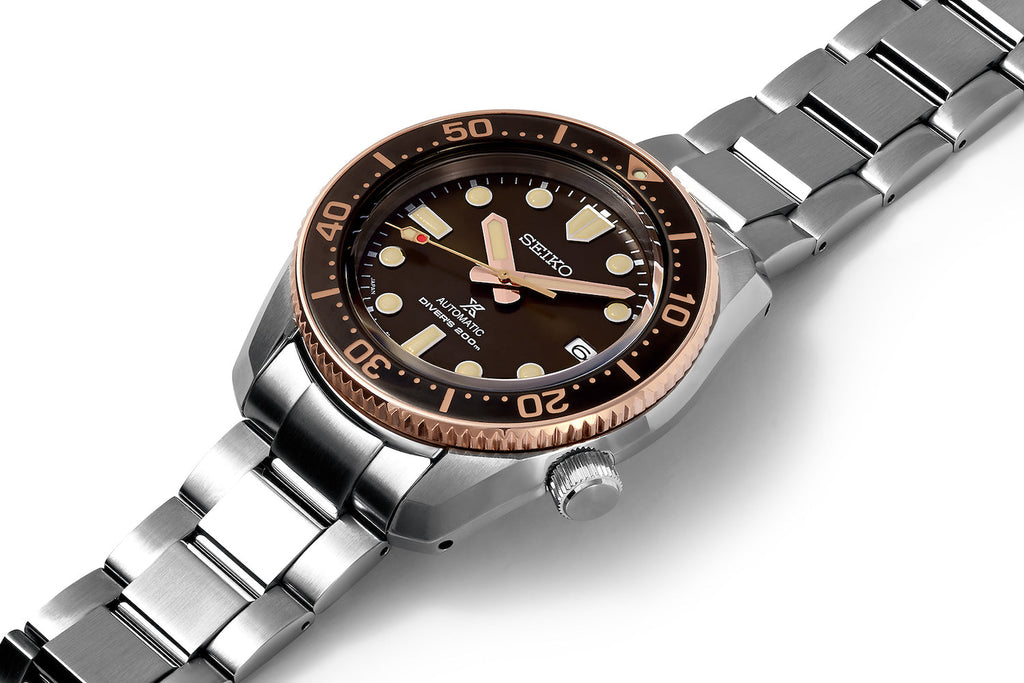 Seiko Prospex Sea Diver Automatic Brown Dial Silver Steel Strap Watch For Men - SPB240J1 Buy Now By Seiko