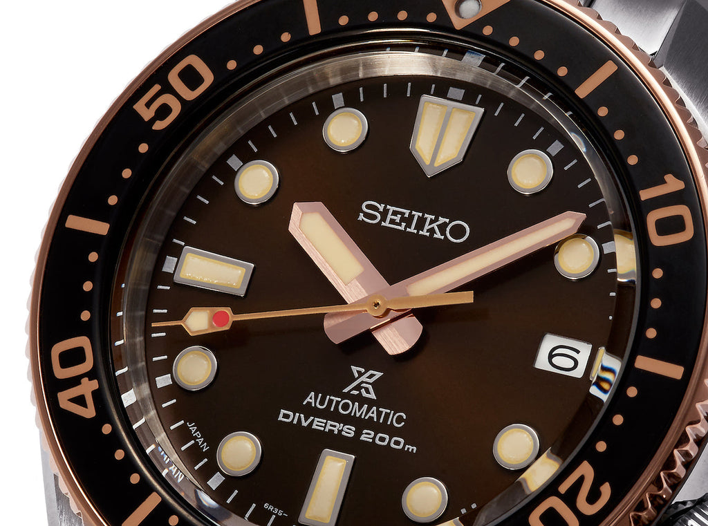 Seiko Prospex Sea Diver Automatic Brown Dial Silver Steel Strap Watch For Men - SPB240J1 Buy Now By Seiko