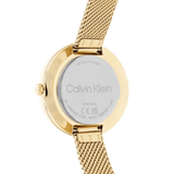 Calvin Klein Authentic White Dial Rose Gold Mesh Bracelet Watch for Women - K8G23526 Buy Now By Calvin Klein