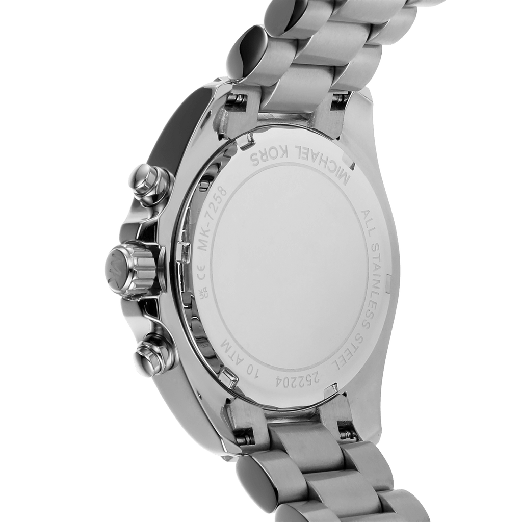 Michael Kors Bradshaw Chronograph White Dial Two Tone Steel Strap Watch For Women - MK7258 Buy Now By Michael Kors