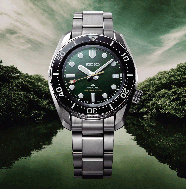 Seiko Prospex 140th Anniversary Limited Divers Green Dial Silver Steel Strap Watch For Men - SPB207J1 Buy Now By Seiko