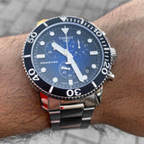 Tissot Seastar 1000 Chronograph Driver Blue Dial Silver Steel Strap Watch For Men - T120.417.11.041.01 Buy Now By Tissot