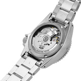 Seiko 5 Sports SKX Automatic Cream Dial Silver Steel Strap Watch For Men - SRPK31K1