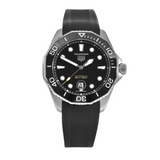 Tag Heuer Aquaracer Professional 300 Automatic Black Dial Black Rubber Strap Watch for Men - WBP201A.FT6197 Buy Now By Tag Heuer