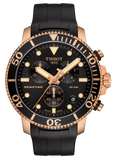 Tissot Seastar 1000 Chronograph Black Dial Black Rubber Strap Watch For Men - T120.417.37.051.00 Buy Now By Tissot