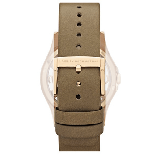 Marc Jacobs Amy Grey Dial Grey Leather Strap Watch for Women - MBM1153 Buy Now By Marc Jacobs