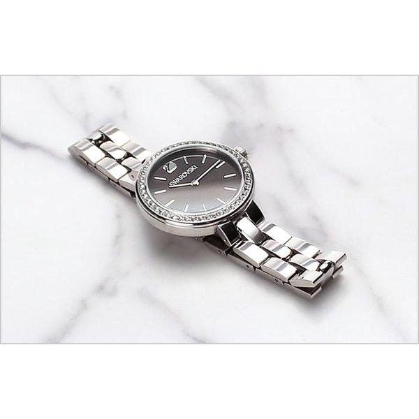 Swarovski Daytime Rhinestone Grey Dial Silver Steel Strap Watch for Women - 5213681 Buy Now By Swarovski