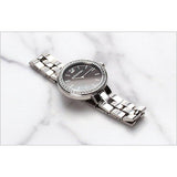 Swarovski Daytime Rhinestone Grey Dial Silver Steel Strap Watch for Women - 5213681 Buy Now By Swarovski