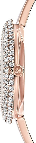 Swarovski Crystal Rose Silver Dial Rose Gold Steel Strap Watch for Women - 5484073 Buy Now By Swarovski