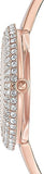 Swarovski Crystal Rose Silver Dial Rose Gold Steel Strap Watch for Women - 5484073 Buy Now By Swarovski