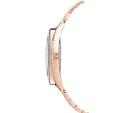 Swarovski Crystalline Aura Silver Dial Rose Gold Steel Strap Watch for Women - 5519459 Buy Now By Swarovski