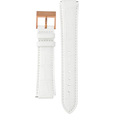 Swarovski Octea Lux White Dial White Leather Strap Watch for Women - 5414416 Buy Now By Swarovski