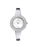 Swarovski Crystal Rose Silver Dial Silver Steel Strap Watch for Women - 5483853 Buy Now By Swarovski