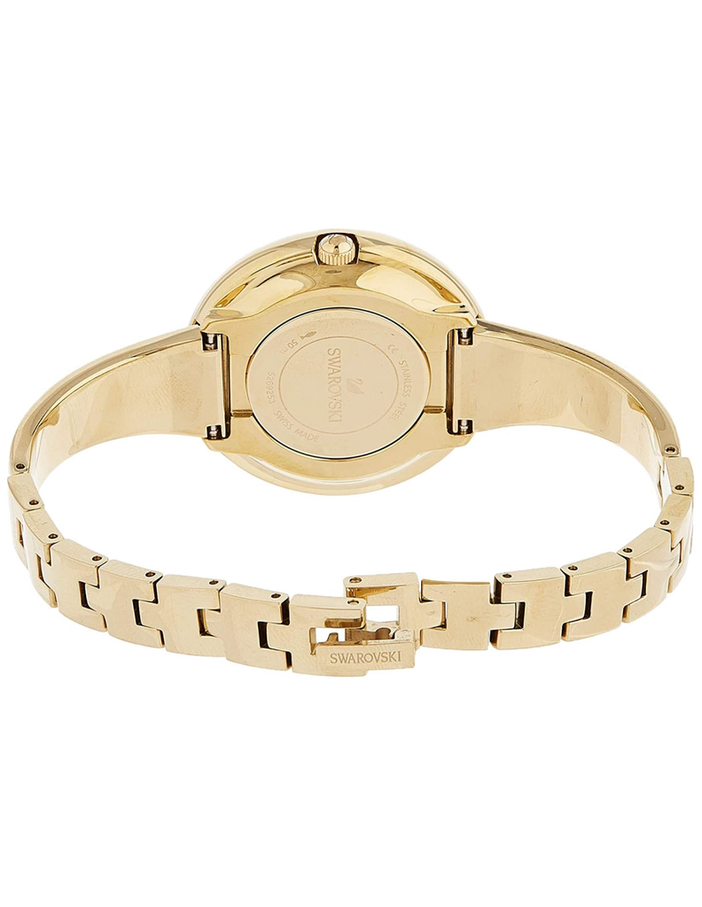 Swarovski Crystalline Bracelet White Dial Gold Steel Strap Watch for Women - 5269253 Buy Now By Swarovski