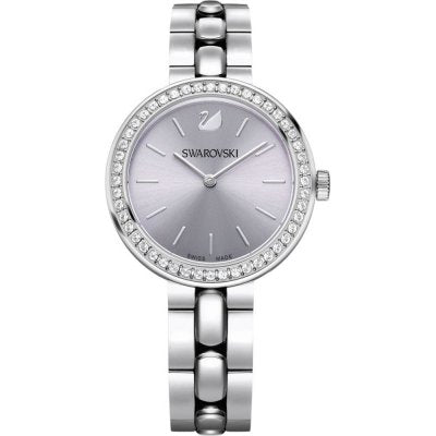 Swarovski Daytime Crystal Silver Dial Silver Steel Strap Watch for Women - 5095600 Buy Now By Swarovski