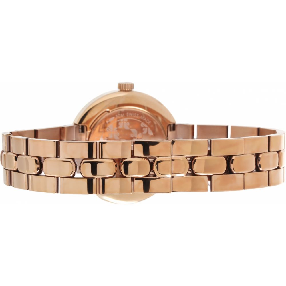 Swarovski Daytime Glittering Blue Dial Rose Gold Steel Strap Watch for Women - 5182277 Buy Now By Swarovski