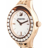 Swarovski Lovely Crystals Mother of Pearl Dial Rose Gold Steel Strap Watch for Women - 5261496 Buy Now By Swarovski