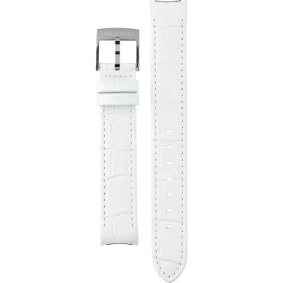 Swarovski Citra Sphere Chronograph White Dial White Leather Strap Watch for Women - 5027127 Buy Now By Swarovski