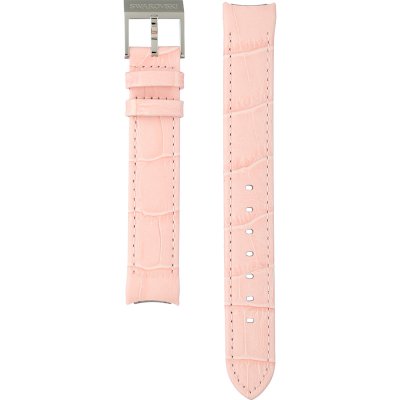 Swarovski Crystal Quartz Pink Dial Pink Leather Strap Watch for Women - 5575217 Buy Now By Swarovski