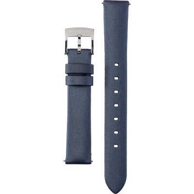 Swarovski Crystalline Aura Blue Dial Blue Leather Strap Watch for Women - 5519447 Buy Now By Swarovski