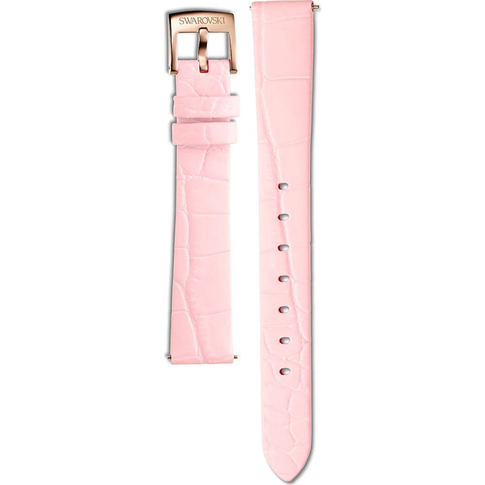 Swarovski Crystal Quartz Pink Dial Pink Leather Strap Watch for Women - 5575217 Buy Now By Swarovski