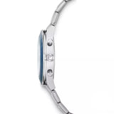 Swarovski Octea Lux Sport Chronograph Blue Dial Silver Steel Strap Watch for Women - 5610481 Buy Now By Swarovski
