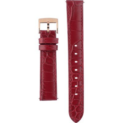Swarovski Crystal Flower Red Dial Red Leather Strap Watch for Women - 5552780 Buy Now By Swarovski
